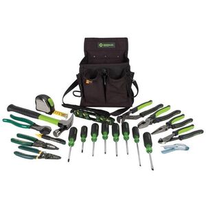 Electrician's Tool Kit, 21 Pieces, (1) 8 in. Long Nose