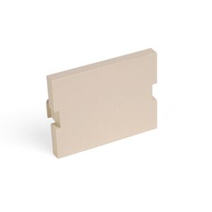 DUAL BLANK MODULE INSERT IVORY