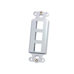 Face Plate Frame 3 PORT SG GFCI FACEPLATE FRAME CLOUD WHITE