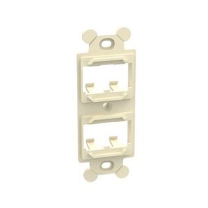 Face Plate Frame FACEPLATE FRAME DUP EL IVORY