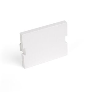 DUAL BLANK MODULE WHITE INSERT
