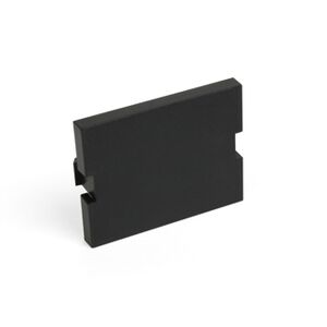 DUAL BLANK MODULE INSERT BLACK
