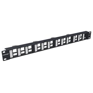 Modicon Patch Panel 24P MOD PATCH PANEL - BLACK