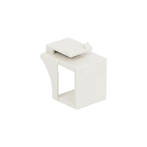 MODULAR KEYSTONE BLANK INSERT WHITE - PACK OF 10