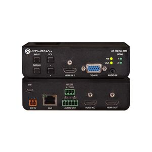 3 INPUT HD VIDEO SCALER FOR HDMI AND VGA SIGNALS