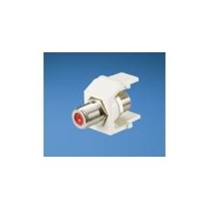 Inter Router F Plug F CONNECTOR INSERT INTER WHITE