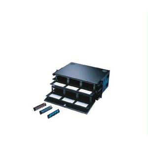 36PORT RACK MNT FO CABINET BLK